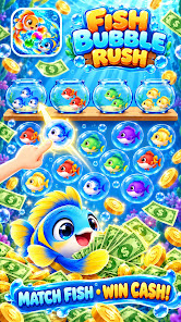 Fish Bubble Rush screenshot 2