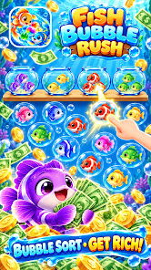 Fish Bubble Rush screenshot 3