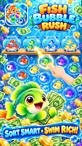 Fish Bubble Rush screenshot 6
